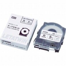 【LM-TP505W】チューブマーカー レタツイン 専用テープカセット