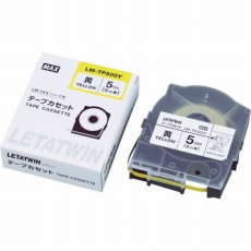 【LM-TP505Y】チューブマーカー レタツイン 専用テープカセット