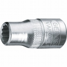 【6226640】12角ソケット13mm 差込角6.35mm