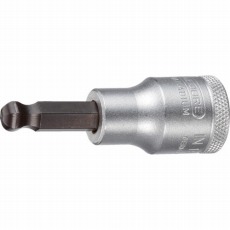 【2219360】ボールポイントヘキサゴンビットソケット 1/2 7mm