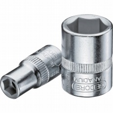 【6166210】6角ソケット10mm 差込角6.35mm