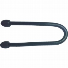 【TKFRT-154-BK】カラフルフリータイ Φ4×150mm ブラック (2本入)