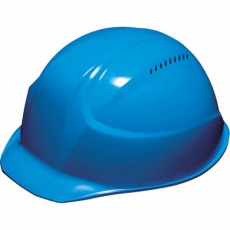 【TD-AA17V-B】超軽量ヘルメット「軽帽」通気孔付 ブルー
