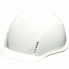 【TD-HB-FV-W】遮熱ヘルメット「涼帽」通気孔付 白