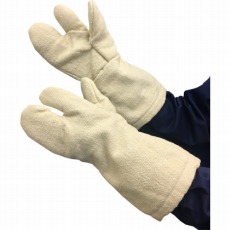 【TCAT3-A】生体溶解性セラミック耐熱手袋 3本指タイプ