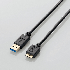 【USB3-AMB10BK】microUSB3.0ケーブル 1m