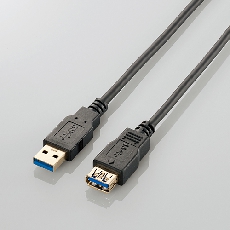 【USB3-E20BK】USB3.0延長ケーブル 2m