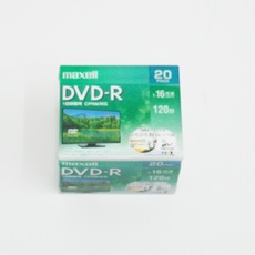 【DRD120WPE20S】【在庫処分セール】DVD-R(1～16倍速 CPRM対応)ひろびろ美白レーベル 20枚パック