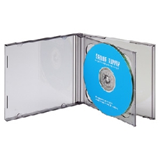 【FCD-22BKN】【在庫処分セール】CD/DVDケース