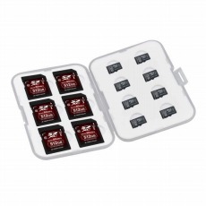 【GH-CA-SD14W】SDカードMicroSDカード14枚収納 ホワイト