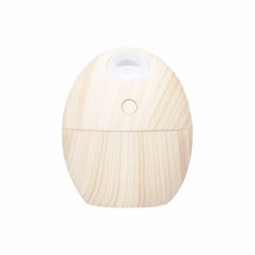 【GH-UMSEH-NW】USB加湿器 たまご形 ナチュラルウッド