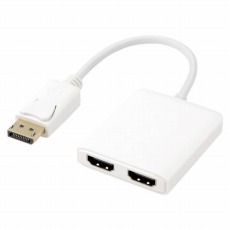 【AMC-DPHDW】DisplayPort-HDMIx2変換ケーブル