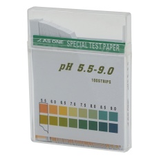 【1-1267-05】pH試験紙 スティックpH5.5-9.0