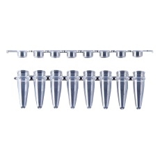 【1-1599-03】PCRチューブ 0.2ml8連フラット
