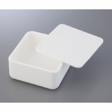 【1-1736-02】アルミナ焼成用容器 100角