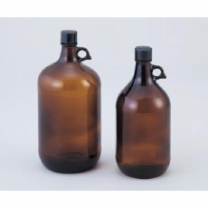 【1-1843-11】アンバーガロン瓶13-757-203