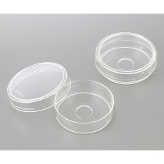 【P35G-1.5-14-C】ガラスボトムディッシュ(No.1.5ガラス貼付)φ14mm 1箱(10枚×10包入)