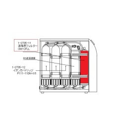 【1-2735-11】超純水製造装置OM-CFLL