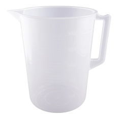 【1-4622-18】ポリプロピレン手付きビーカー5000mL 1個 3007-71