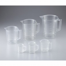 【1-4623-11】透明計量カップ100ml