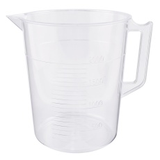 【1-4623-16】透明計量カップ2000ml