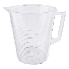 【1-4623-17】透明計量カップ 3000mL 1個 3005-02
