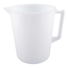 【1-4626-17】ポリビーカーPE(手付き) 3000mL 1個 3012-06