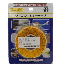 【1-8089-03】自己融着テープ 25mm-3M 黄