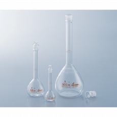 【1-8564-01】メスフラスコ 白 5ml(ASONE)