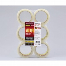 【313 6PN】スコッチ透明梱包用テープ 313 6PN