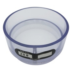 【1-9697-05】塩化ビニル枠ふるい200メッシュ φ75