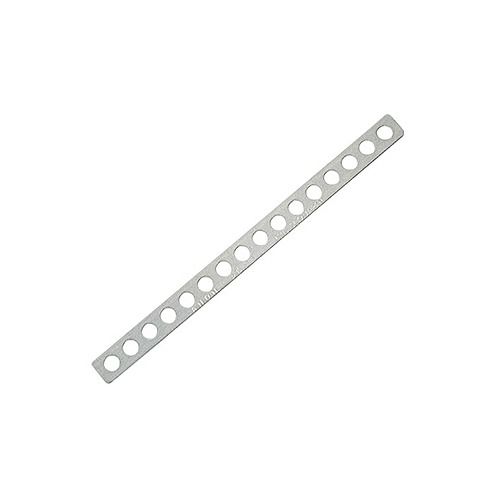 【S623】ステンレス金具 厚さ1.5mm 15×198mm 穴径7mm