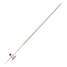 【2-9139-03】ビュレット50ml PTFEコック付