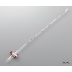 【2-9139-04】ビュレット100ml PTFEコック付