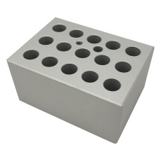 【MC-B1.5H】クールブロックバス(ビーズ・ウォーターバス兼用)用 ハーフブロック 1.5mL or 2.0mLチューブ 15本用