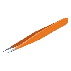【3-1611-06】MEISTERピンセット0C-11-GRIP