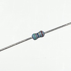 【MFS1/4CC51R0F】1/4W金属皮膜抵抗 スモールサイズ 51Ω 緑茶黒金茶