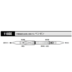 【118SE】ガス検知管 ベンゼン 118SE