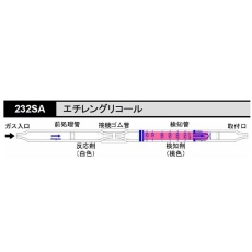 【232SA】ガス検知管 エチレングリコール232SA