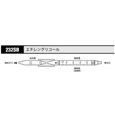 【232SB】ガス検知管 エチレングリコール232SB