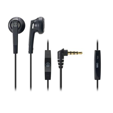 【ATHC505IBK】iPod/iPhone/iPad専用インナーイヤーヘッドホン