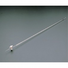 【6-253-01】活栓付ビュレット硬質ガラス製 白 5ml