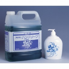 【6-8569-01】ハンドソープ白磁風化粧ボトル 500mL