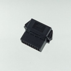 【J21DPM-16V-KX】JFAコネクタJ2000シリーズ タブハウジング(パネルマウント型)2列タイプ 16極