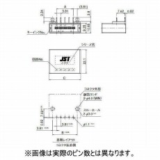【S03B-F31SK-GGXR(LF)(AU)】JFAコネクタJ300シリーズ ヘッダーサイド 3極