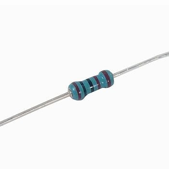 【MFS1/4CC1004F】1/4W金属皮膜抵抗 スモールサイズ 1MΩ 茶黒黒黄茶