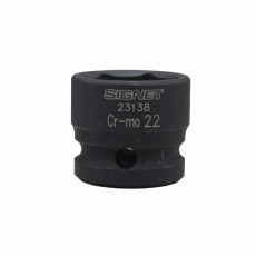【23138】23138 1/2DR インパクト用ショートソケット 22MM