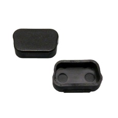 【D9MCAPK-B0-10】D-Sub 9Pinオスコネクタ用キャップ(黒)(10個入)