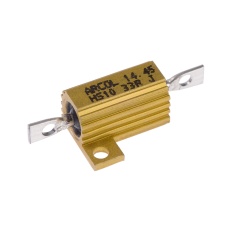 【HS1033RJ】大電力用メタルクラッド抵抗器 10W 33Ω±5％