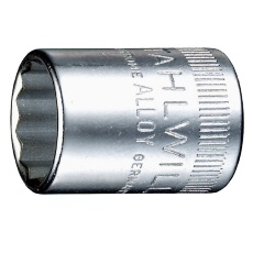【40AD-5/16】40AD-5/16 1/4SQソケット 12角(01530020)